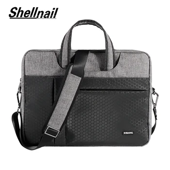 

Shellnail Laptop Bag For Macbook Air 11 Pro 13 15 Inch Computer Shoulder Notebook Handbag 14" 13.3"15.4" 15.6" Briefcase Cover