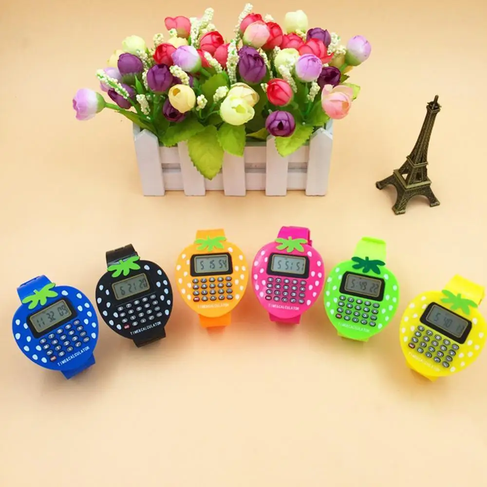

Children Calculator Watch Colorful Electronic Multifunction Calculator Watch For Men Women Kids