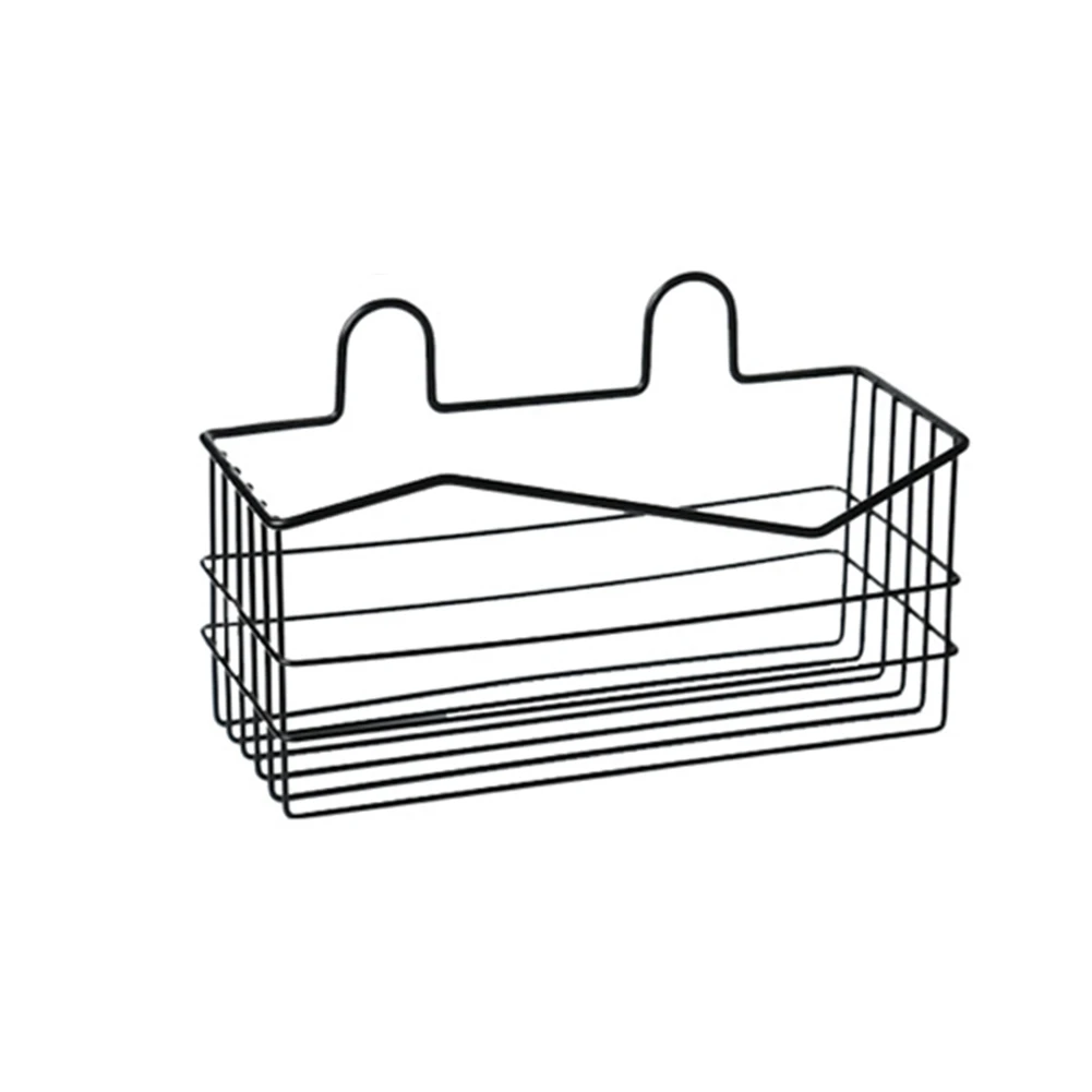 

Tableware Hanging Bathroom Iron Art Bin Wall Shelf Wire Organizer Stand Home Storage Kitchen Rack Holders Nordic Style