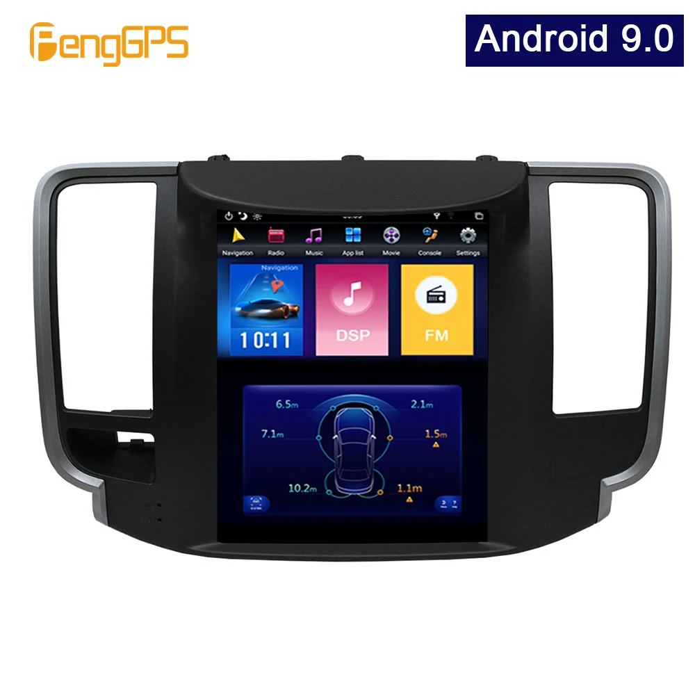 PX6 Android 9,0 Автомагнитола Tesla вертикальный экран для Nissan TEANA 2012- gps карта аудио Радио стерео головное устройство