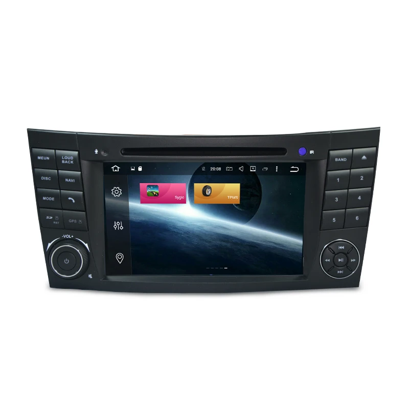 " автомобильный Android 9,0 автомобильный DVD gps плеер для Mercedes Benz E-Class W211 E200 E220 E240 E270 E280 4 Гб ram 64 Гб rom Радио BT Wifi DAB