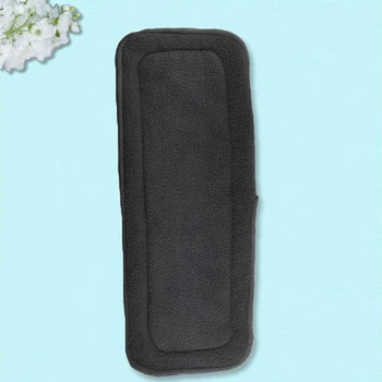 

Bamboo Charcoal Reusable Diaper Bamboo Cotton Hemp Cloth Diaper Nappy Changing Mat Microfiber Nappy Liners Washable High Quality