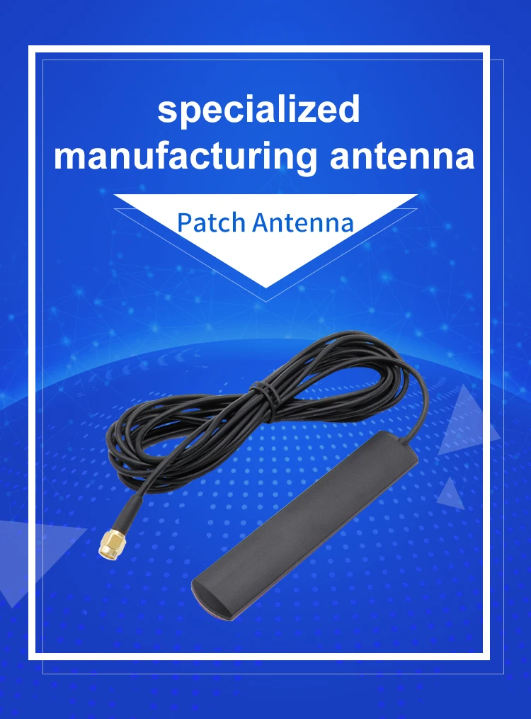 Водонепроницаемый 5dBi GSM антенна длинный диапазон Omni патч-панель SMA разъем GPRS антенна для связи с кабелем 5 м