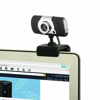 

Webcam Driver-free For Video Chat Glass Lens 480P 360 Degrees Rotating Webcam for Desktop Computer Laptop