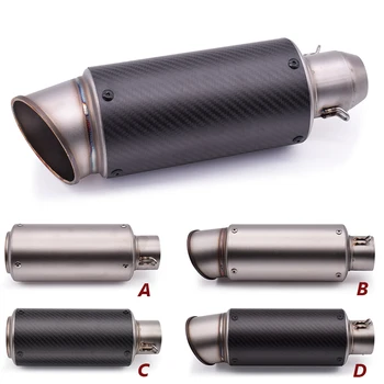 

High Quality Motorcycle Exhaust Pipe Carbon Fiber With DB Kille Modified For Ducati SS900 SS1000 M1000S S4/S4R Honda