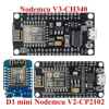 ESP8266 ESP32 CP2102 CH340 NodeMcu V3 V2 D1 MINI Lua беспроводной WIFI модуль Разъем макетная плата CP2102 ESP-12E Micro USB ► Фото 1/6