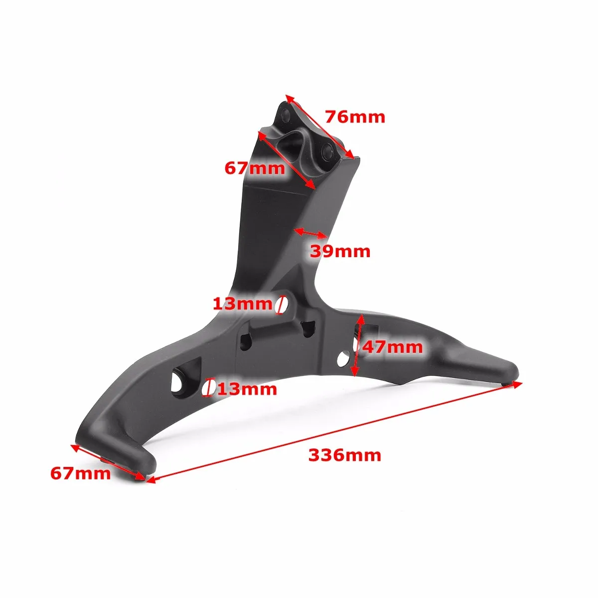 Для Honda CBR600RR CBR 600RR 2003 2004 2005 2006 Передний Верхний обтекатель Cowling Stay Кронштейн передний Кронштейн фары держатель