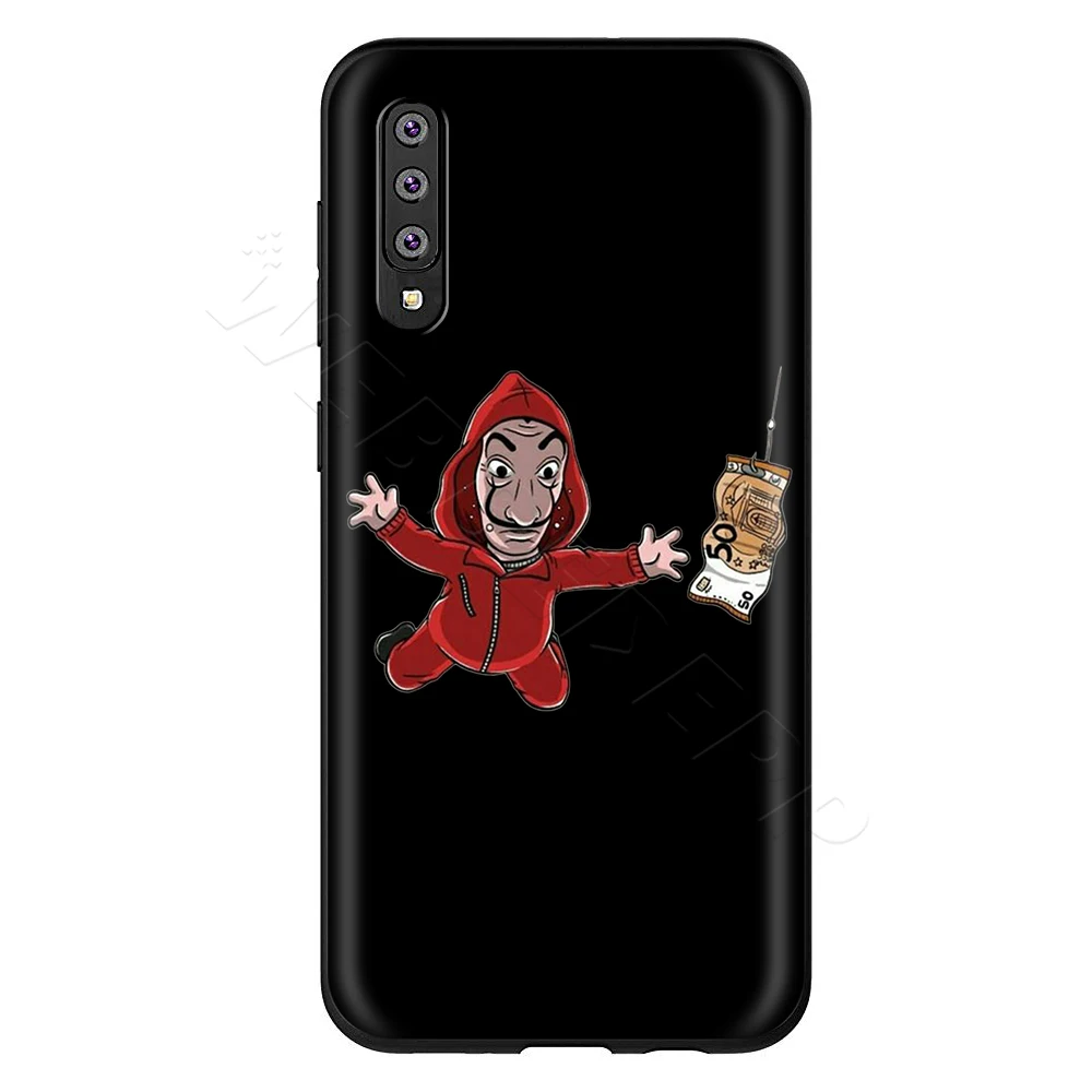 5 Webbedepp La Casa De Papel чехол для samsung Galaxy S7 S8 S9 S10 Edge Plus Note 10 8 9 A10 A20 A30 A40 A50 A60 A70 - Цвет: 5
