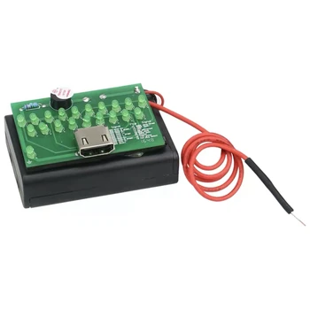 

HDMI 1pcs 19pin HDMI cable tester test board hdmi sequence measurement DIY repair tester HDMI cable tester