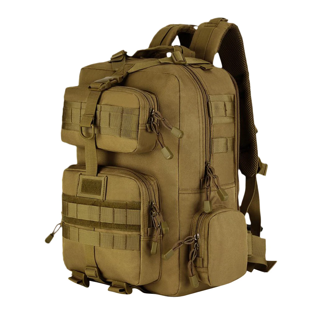 30L открытый рюкзак Пешие прогулки путешествия Molle камуфляж рюкзак