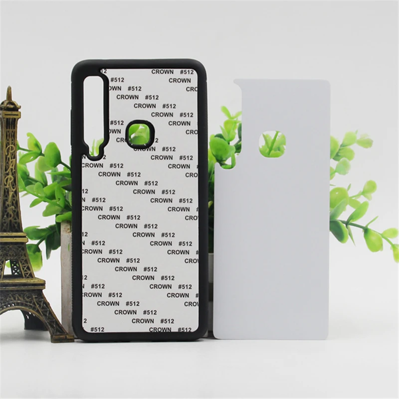 

2D Sublimation Case For Samsung Galaxy A9 2018 A7 A750 TPU Cover Blank Printed with Aluminum Metal Sheet 10pcs