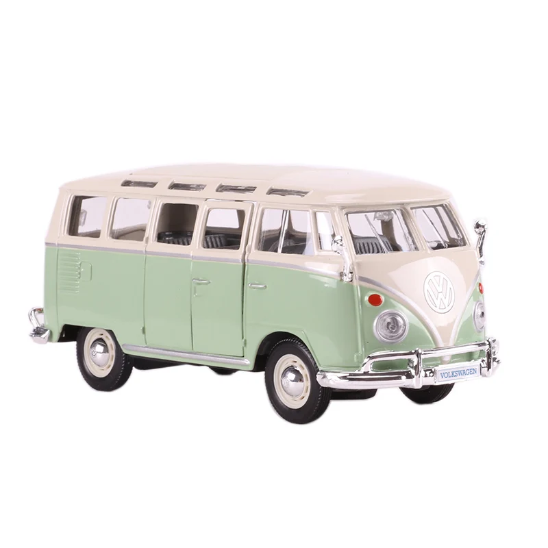 Лидер продаж автомобиль Maisto 1:25 Volkswagen Bus Samba модель автомобиля из сплава литого под