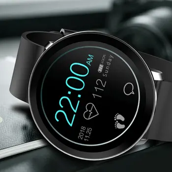 

Smart Watch High Definition Color Screen Fitness Tracker Heart Rate Monitor Compatible Multifunctional Wristwatch Fashion Watch