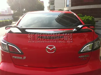 

Fit for mazda 3 carbon fiber rear spoiler rear wing