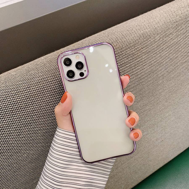 Bumper Transparent Phone Case TPU Cover For IPhone 13 12 11 Pro Max 13 12 Mini XR X XS Max 6 6s 7 8 Plus SE 2020