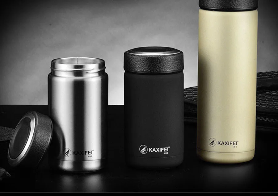 XYKIT 400/680ML Thermos Tea coffee mug Insulated Cup 304 Stainless Steel Thermo Mug Water Bottle Vacuum Flask Travel Coffee Mug