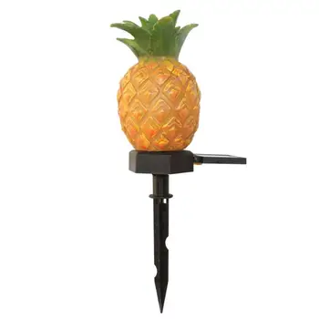 

Pineapple Solar LED Lawn Light Spike Manual Control Outdoor Landscape Lamp Outdoor Yard Solar Light With LED Garden Lights 36#