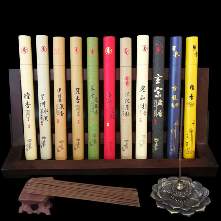 

Chinese Eaglewood Joss-stick Floral Rose Long Incense Aixiang 20g Gold Smoke Free Tibetan Incense Lavender India Tan Machine-mad
