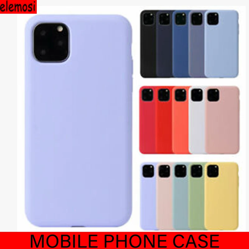 

Silicone Mobile Phone Case For Iphone 11 11pro Iphone 11pro Max IPhone XS Max IPhone XR IPhone X/XS IPhone7plus/8plus IPhone7/8