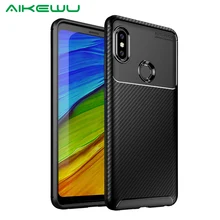 for XiaoMi Redmi Note 5 Case Redmi Note5 Global Version Back Cover Luxury Carbon Fiber Slim Soft TPU Case for Redmi Note 5 Pro