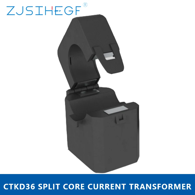 Зажим на CT CTKD36 разделенный сердечник трансформатор тока 400A/40mA 500/50mA 600A/60mA с Умной энергосистемой внутренний размер 36 мм