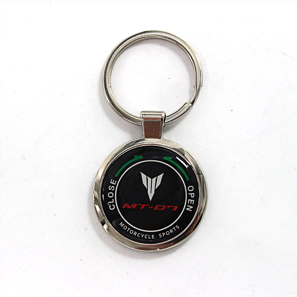 

Motorcycle keychain key Ring with logo for Yamaha MT07 MT-07