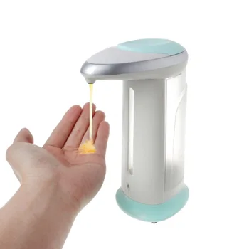 

White Automatic Soap Dispenser 400ML Liquid Soap Dispensers For Home Kitchen Bathroom Smart Sensor Touchless Dispensers