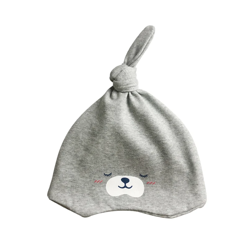 Детская хлопковая шапка для сна весенняя новорожденных аксессуары фотографий|caps