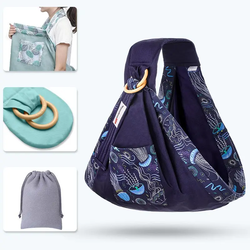 Angelcare/детский шарф; махровое полотенце для грудного вскармливания; четыре сезона; многофункциональный ремень; летняя дышащая одежда - Цвет: Yanzanqing