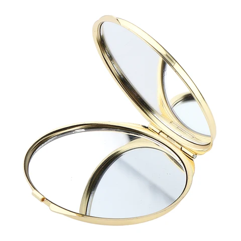 Makeup Mirror Cosmetic Magnifying Make Up Mirror for Purse and Travel Bag