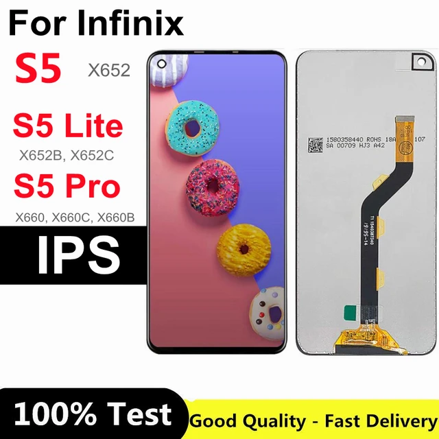 Tft écran LCD pour Infinix S5 Pro x660, x660c, x660b avec numériseur  assemblage complet