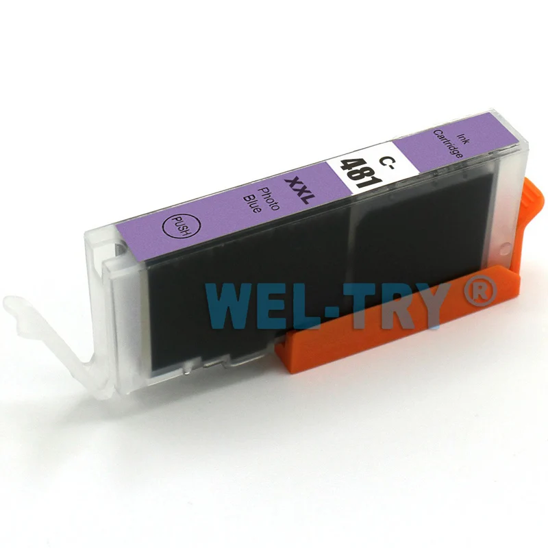 PGI-480 PGBK; CLI-481 картридж для Canon TR7540 TR8540 TS6140 TS8140 TS9140, полные чернила с чипами