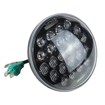 

5.75 Inch 72W Motorcycle Accessories H/L Beam Front Driving Headlamp For Dyna Street Bob DRL Angel Eye LED Headlight