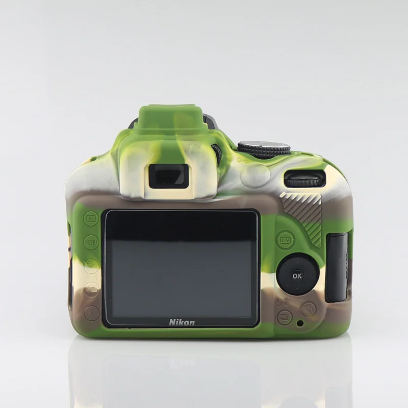 Высококачественный силиконовый чехол-сумка для камеры Nikon D3400 Dsrl камера в 4 цветах
