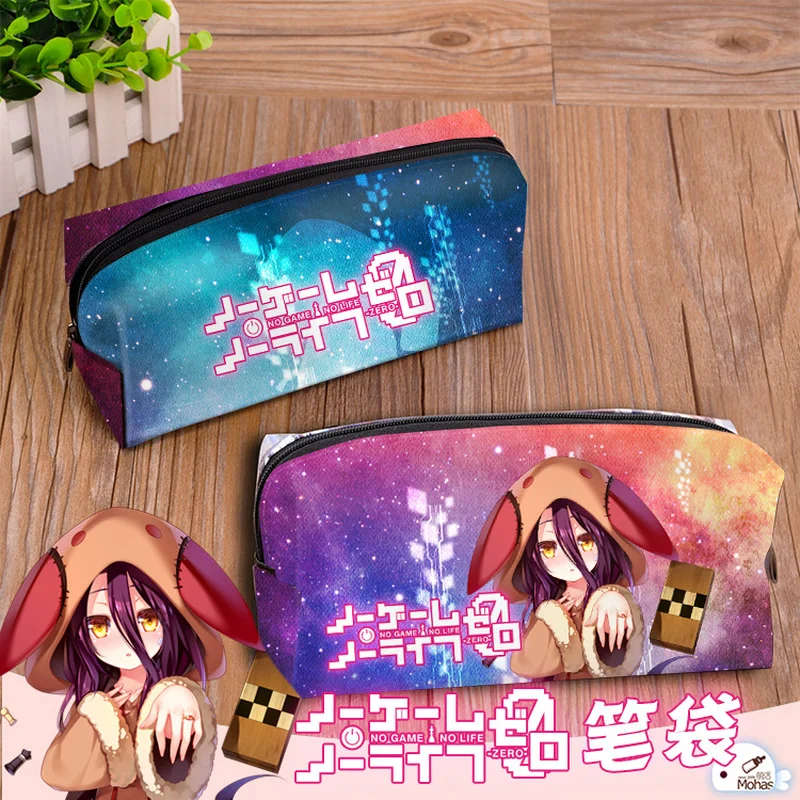 Аниме Нет игры нет жизни Zreo белый Zhubby для косплея унисекс мультфильм учеников
