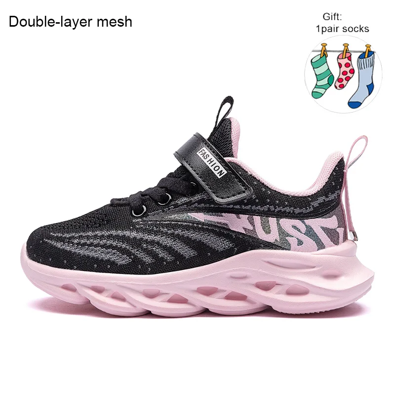 best children's shoes XZVZ Kids Shoes Comfortable Mesh Girls Sneakers High-Performance Rebound Sole Children's Shoes Anti-slip Kids Footwear Sandal for girl Children's Shoes