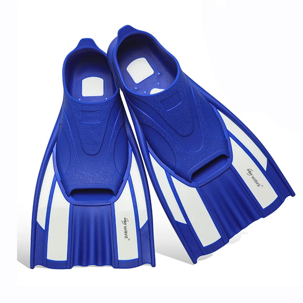 

Professional Swimming Training Short Fins Men And Women Fins Cover Feet Adult Breaststroke Diving Snorkeling Swimming Fins