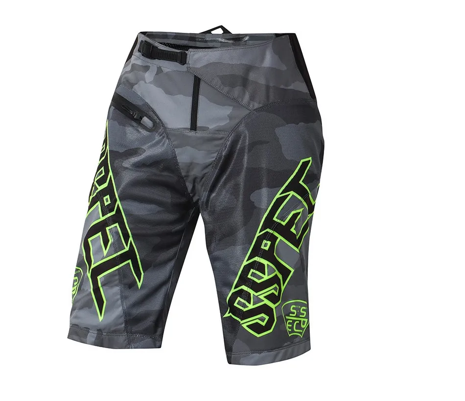 Новые MTB DH MX шорты для мотокросса Enduro Dirt Bike внедорожные гоночные мотоциклетные Короткие штаны спортивные летние дышащие с подушечками - Цвет: Многоцветный