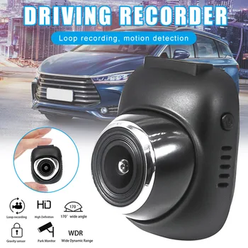 

Mini Car Driving Recorder High Definition DVR 1080p Wide Angle Camera Motion Detection ND998