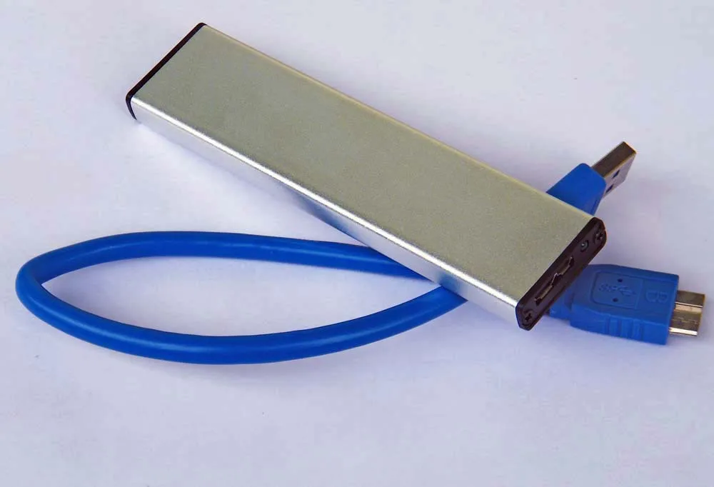 Алюминиевый сплав USB 3,0 SSD жесткий диск корпус адаптер конвертер для 2010 2011 Macbook Air A1369 A1370 MC503 MC506 MC969 MC965