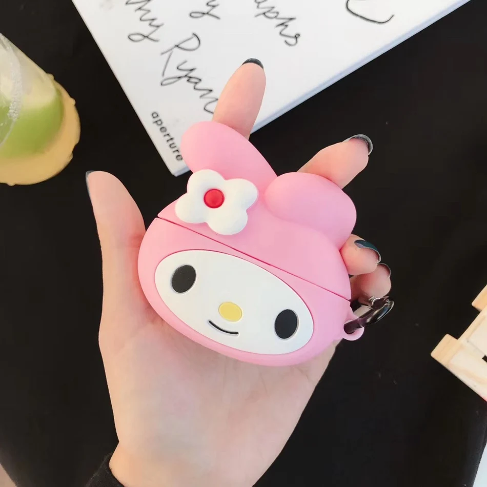 1247 3D чехол для наушников для Airpods Pro Чехол силиконовый милый собачий медведь игра Мультяшные Наушники Earpods чехол для Apple Air pods Pro 3 чехол s - Цвет: 1247