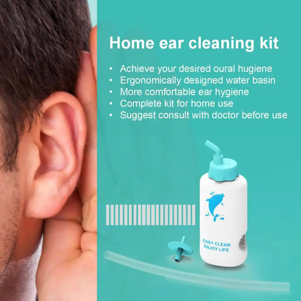 Ear Wax Removal Tool Irrigation Cleaner Complete Ear Cleaning 20
