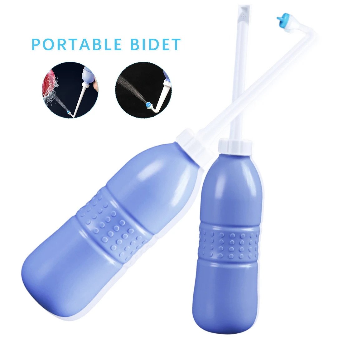 

Hand Held 420ml/450ml/650ml EVA Portable Sprayer Travel Bidet Toilet Seat Tackle Bidet Bottle Washing Toilet Personal Cleaner