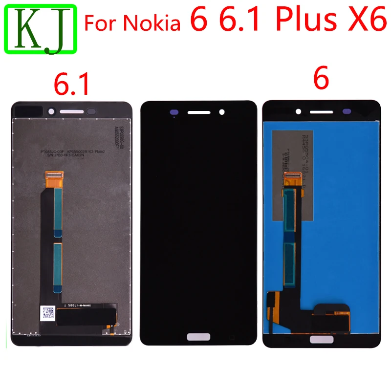 

For Nokia 6 6.1 Plus X6 2018 TA-1045 TA-1050 LCD Display Touch Screen Digitizer Panel