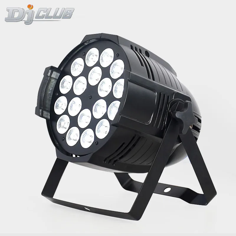 

Aluminum Led Par Can 18X12W Quad 4In1 Rgbw Colors Led Wash Dj Par64 Led Spotlight Dmx Control Led Flat Par Dj