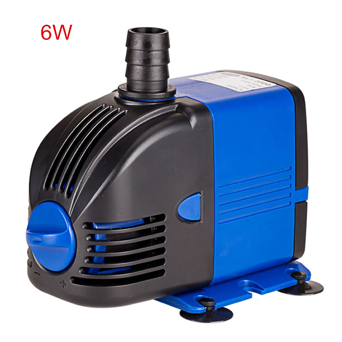 3W/6W/15W/25W/35W/50W/60W Submersible Aquarium Water Pumps with Tube for Fish Tank 220-240V Powerhead Pump Fountain Hydroponic - Color: 6W