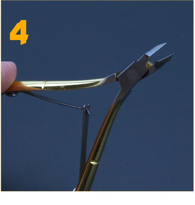 Toenail Toe Ingrown Nail Art Cuticle Nipper Dead Skin Remover Clipper Edge Cutter Manicure Trimmer Scissor Plier Tool Pedicure