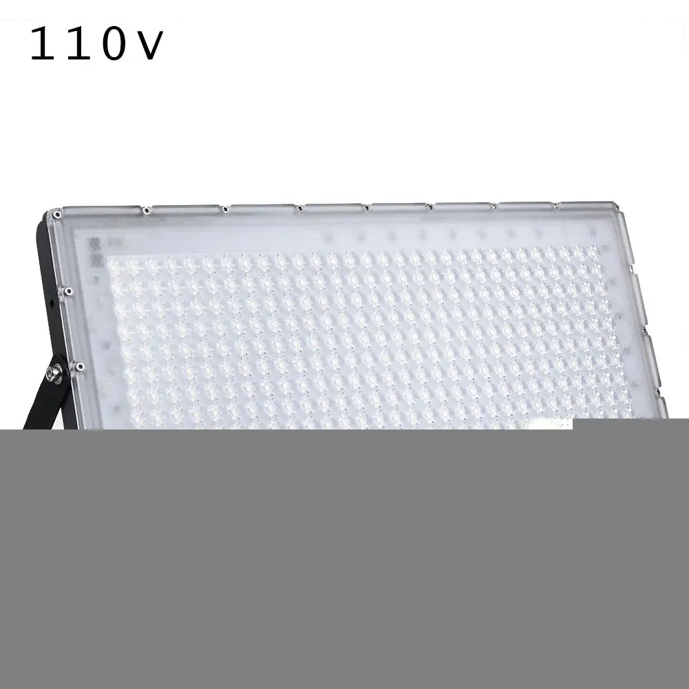 110 V 300 Вт Светодиодный прожектор Открытый водонепроницаемый IP65 для сада двора вечерние игровая площадка склад рекламный щит гараж коммерческое освещение - Испускаемый цвет: 110 V