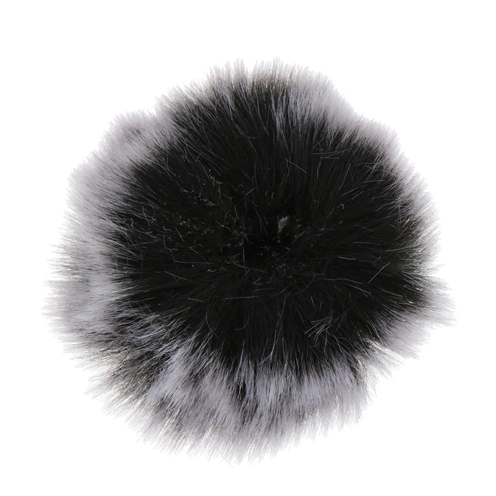 

Lavalier Microphone Wind Screen Furry Muffs Fits Most Lapel Microphones Standard size fits most small type Lavalier