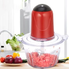 Automatic Powerful Electric Meat Grinder Multifunctional Electric Food Processor Electric Chopper Meat Slicer Cutter Blender(Eu 250w mini electric food chopper processor mixer fruit blender slicer grinder juicer electric meat shredder household processor